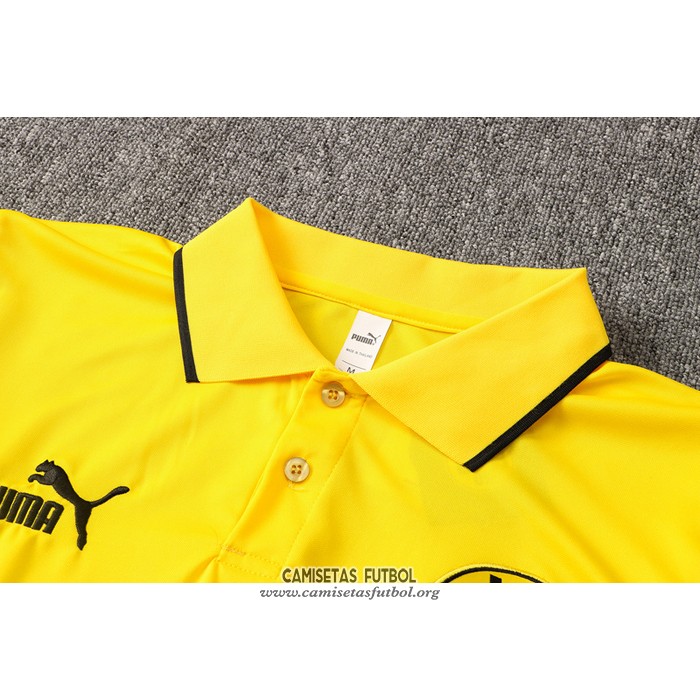 Camiseta Polo del Borussia Dortmund 2021/2022 Amarillo